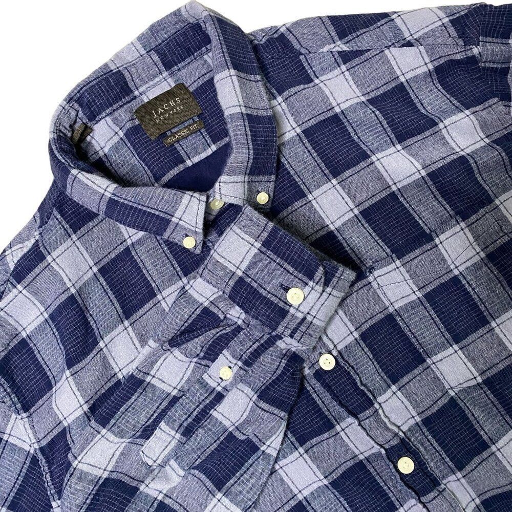 Jacks Button Down Long Sleeve Size XL Blue
